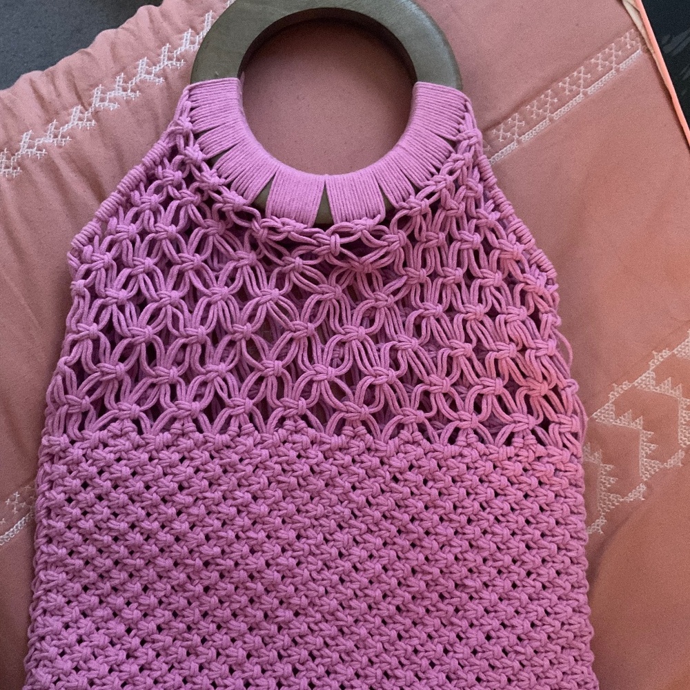 NWT Crochet Handbag